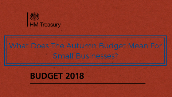 HM Treasury Budget 2018